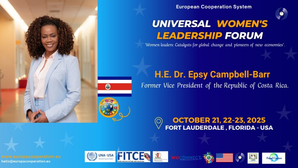 Universal Women's Leadership Forum USA 2025 - Her Excellency Epsy Campbell-Barr, Former Vice President of Costa Rica