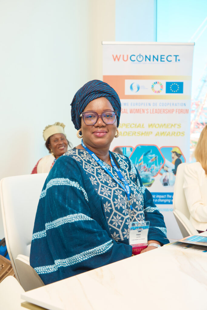 Forum Universel du Leadership Féminin - USA 2025 - Hon. Fingui Camara, vice-président de la commission de la Constitution, des lois organiques et de l'administration publique – CNT Guinée